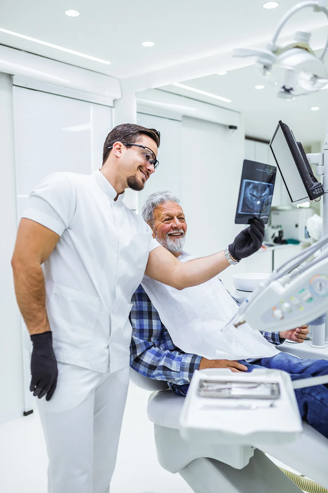 Digital dental scan technology
